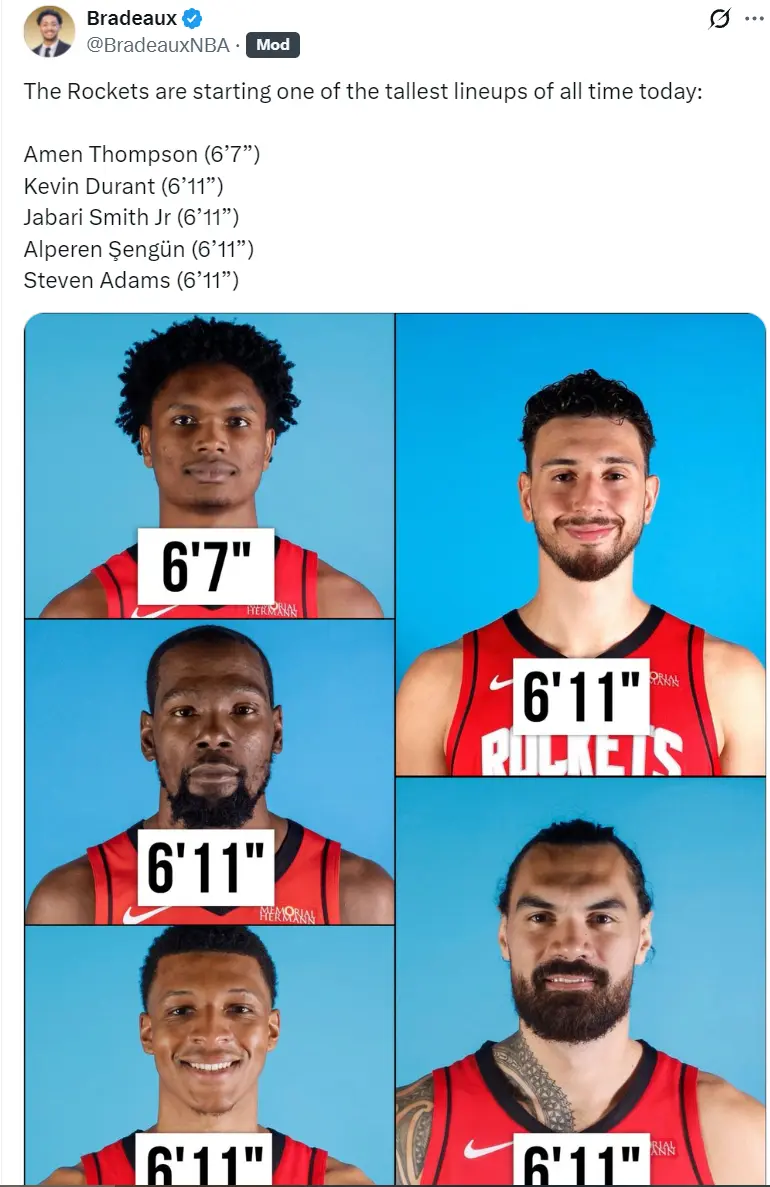 锡安, 火箭的锋线